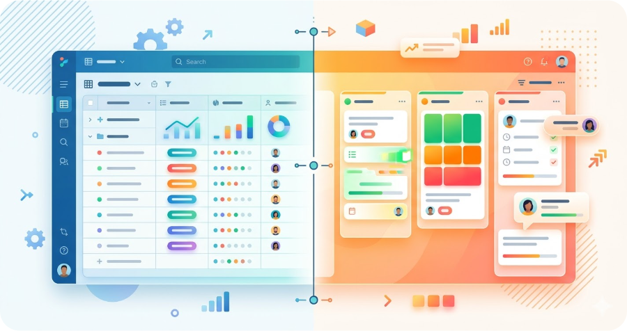 Airtable vs Monday.com: Database Power vs Visual Workflows
