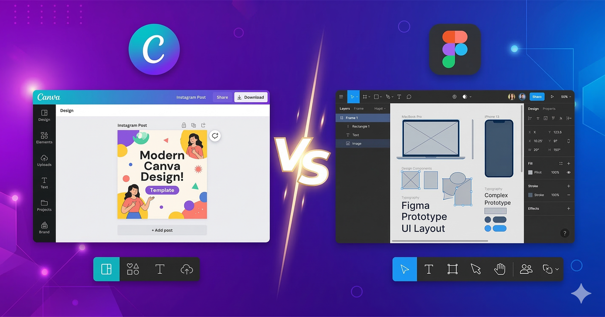 Canva vs Figma: Which Design Tool Should You Use in 2026?